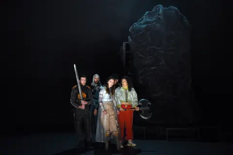 "C'est une quête d'heroic fantasy qui questionne le mythe du vivre ensemble"